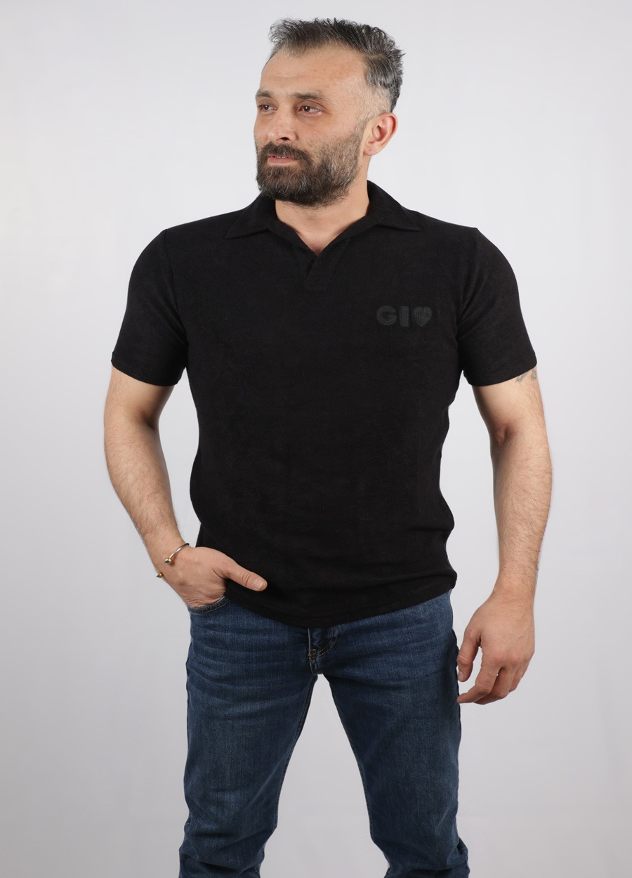 Sabri Özel GİOTELLİ POLO YAKA HAVLU T-shırt